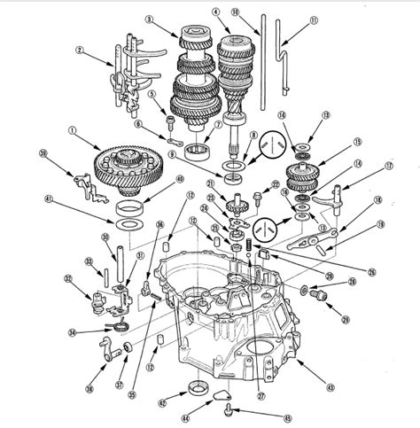 2002 honda accord transmission diagram